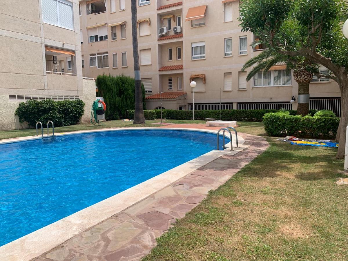 Апартаменты Piso Vacacional Con Piscina En Беникасим Экстерьер фото